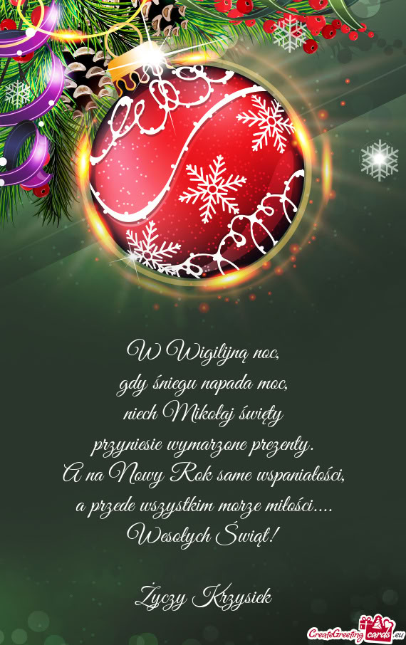 Miłości.... Wesołych