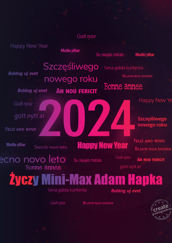 Mini-Max Adam Hapka
