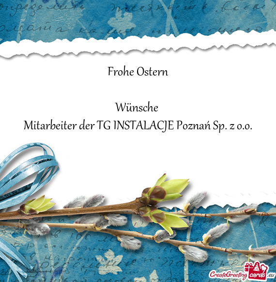 Mitarbeiter der TG INSTALACJE Poznań Sp. z o.o