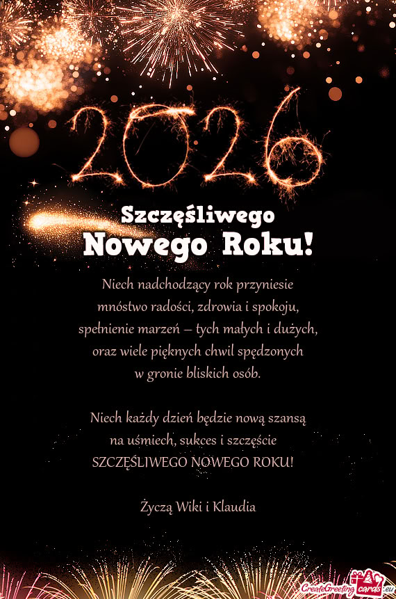 Mnóstwo radości, zdrowia i spokoju