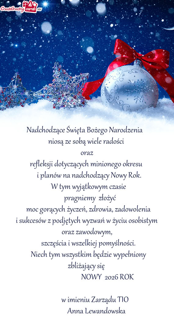 Moc gorących życzeń, zdrowia, zadowolenia