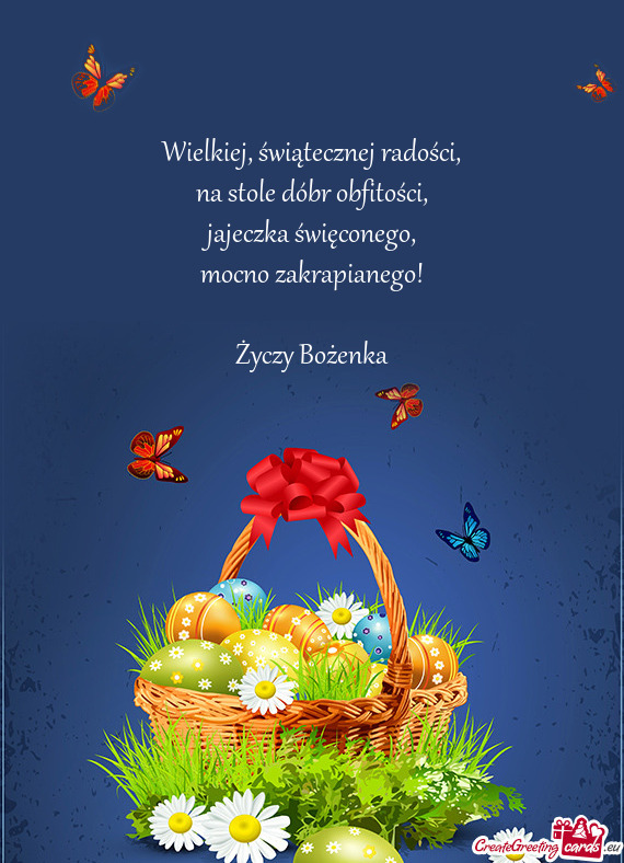 Mocno zakrapianego! Bożenka