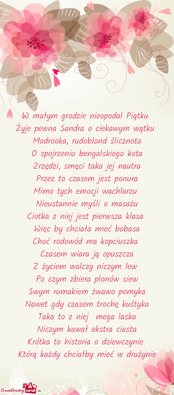 Modrooka, rudoblond ślicznota