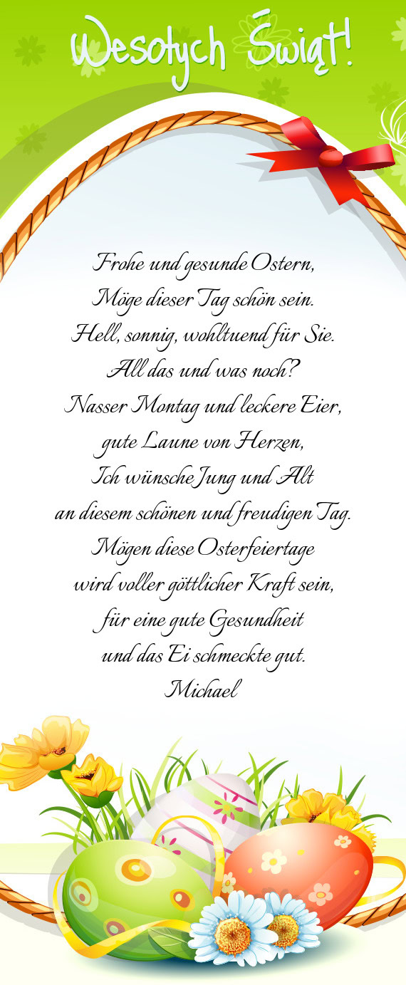 Möge dieser Tag schön sein