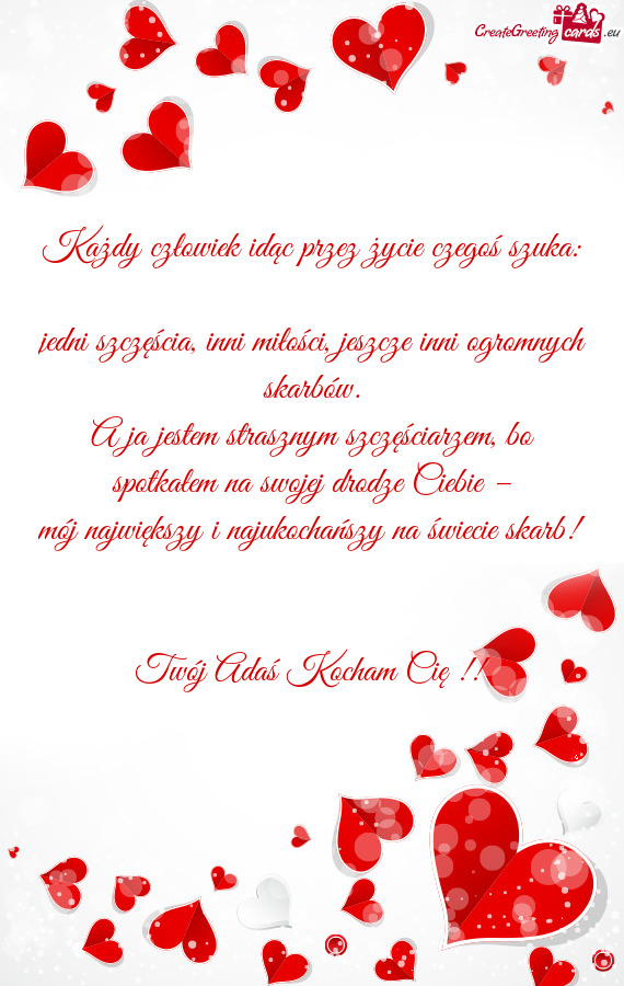 Mój największy i najukochańszy na świecie skarb