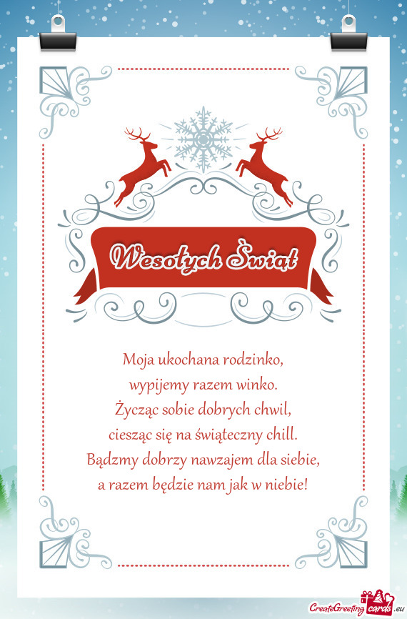 Moja ukochana rodzinko