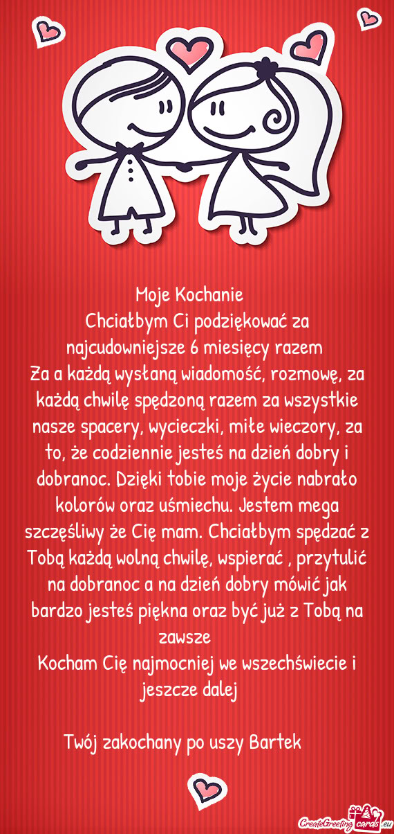 Moje Kochanie ❤️