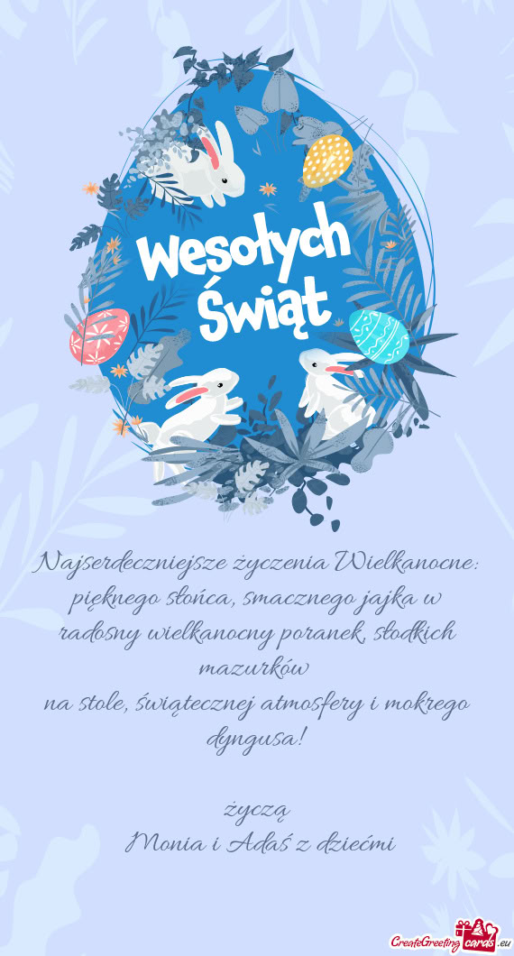 Monia i Adaś z dziećmi