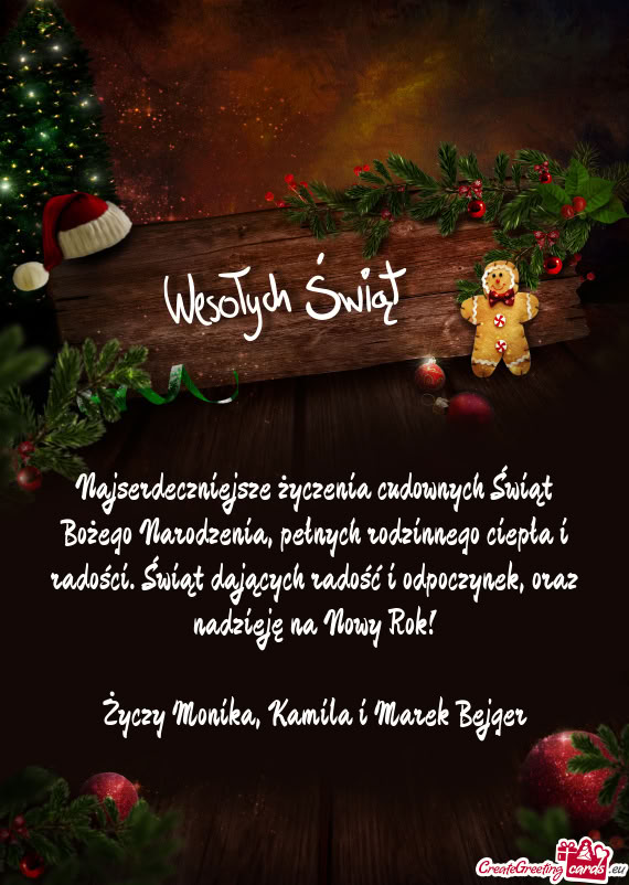 Monika, Kamila i Marek Bejger