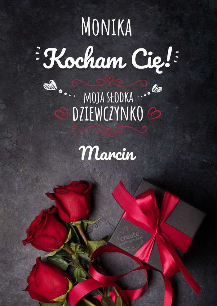 Monika Moja słodka dziewczynko Marcin