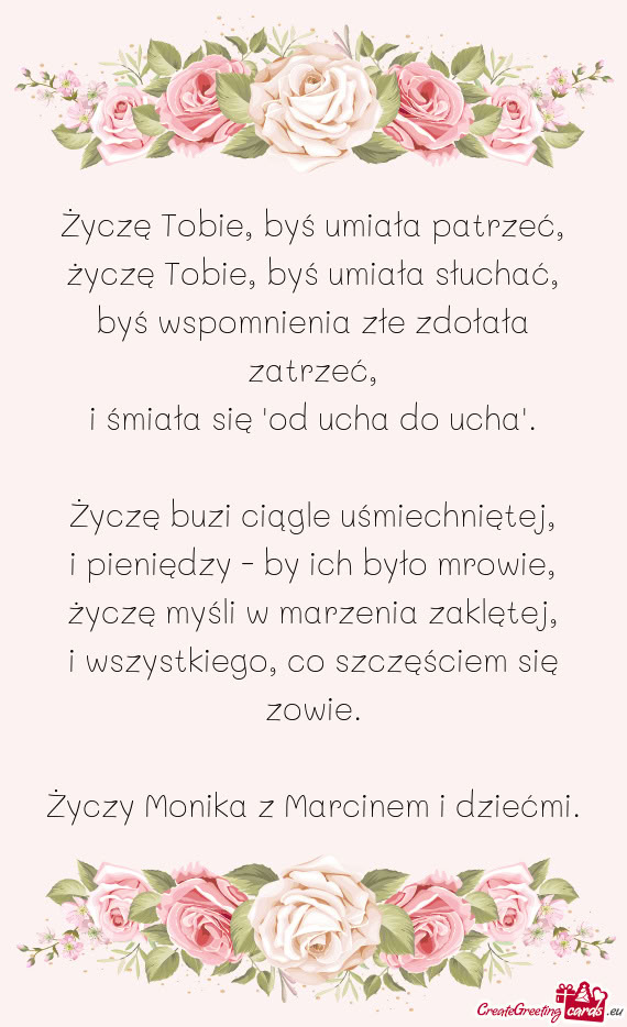 Monika z Marcinem i dziećmi