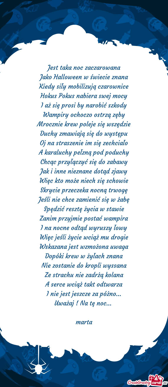 Mrocznie krew poleje się wszędzie