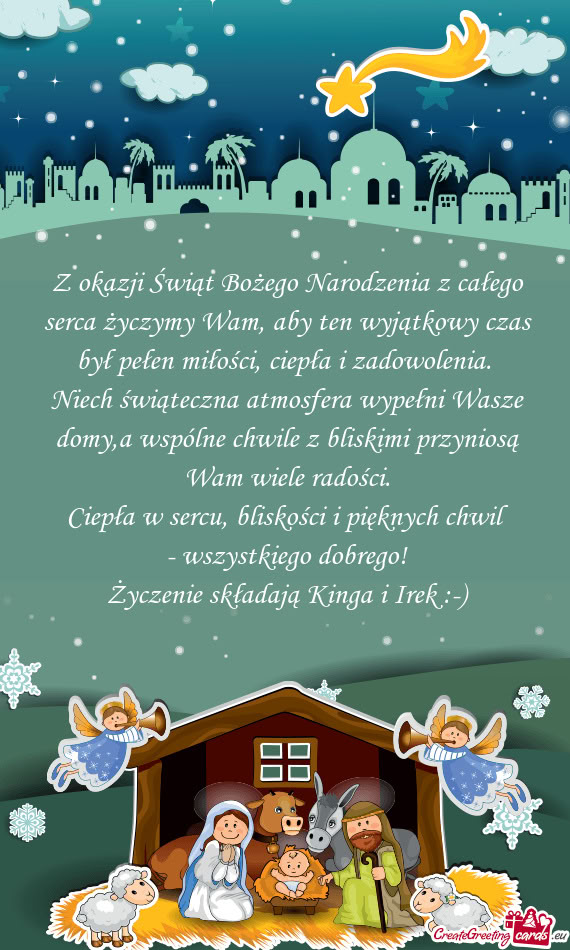 N miłości, ciepła i zadowolenia