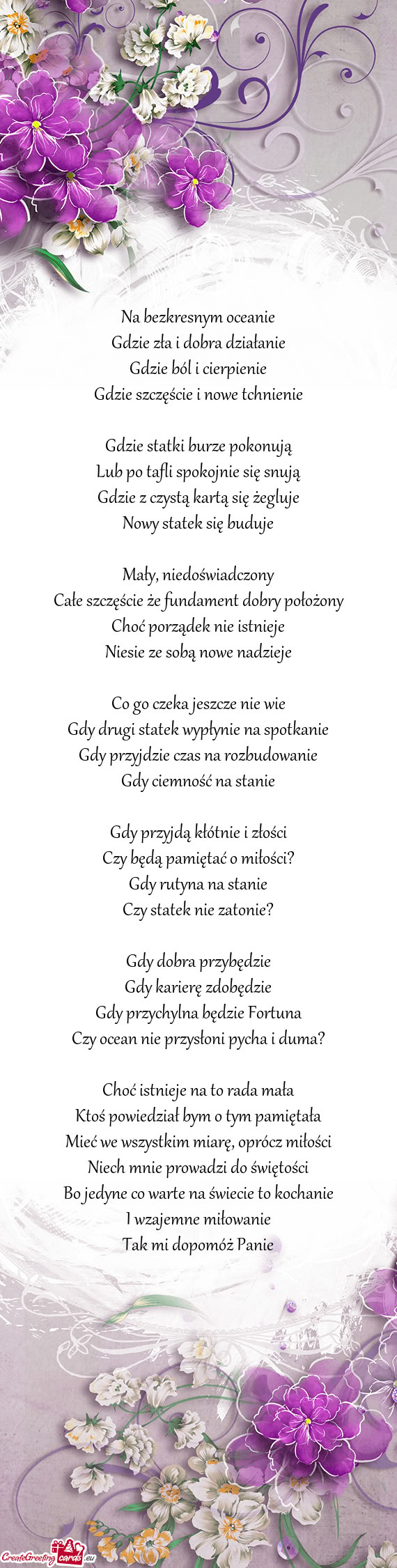 Na bezkresnym oceanie