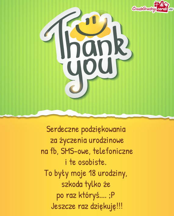 Na fb, SMS-owe, telefoniczne