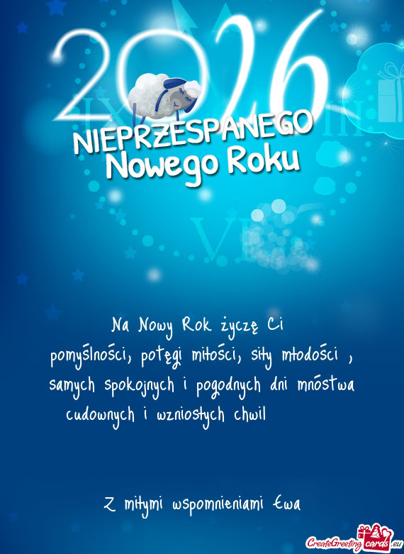 Na Nowy Rok życzę Ci