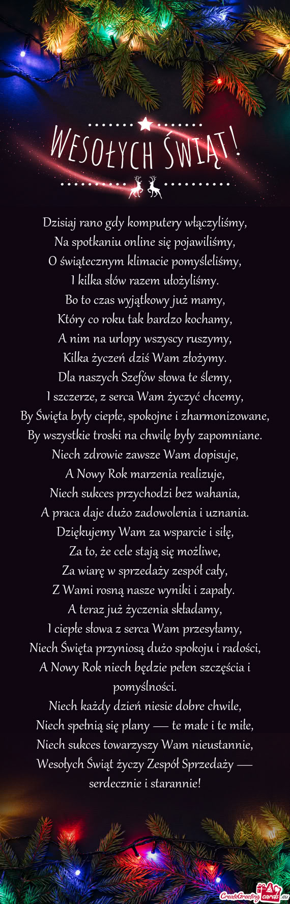 Na spotkaniu online się pojawiliśmy