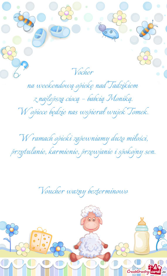 Na weekendową opiekę nad Tadzikiem