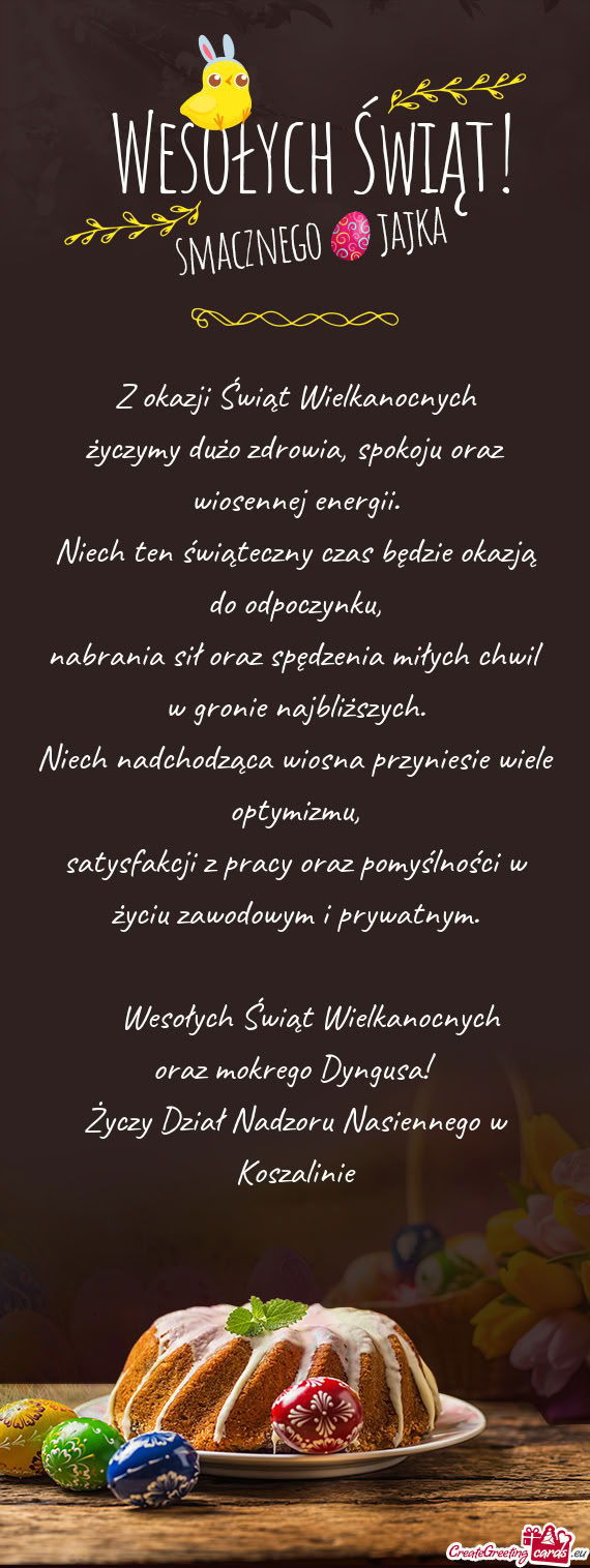 Nabrania sił oraz spędzenia miłych chwil w gronie najbliższych