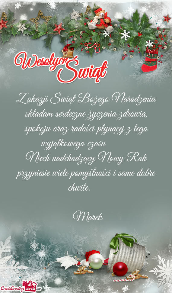 Nącej z tego wyjątkowego czasu 🎄✨