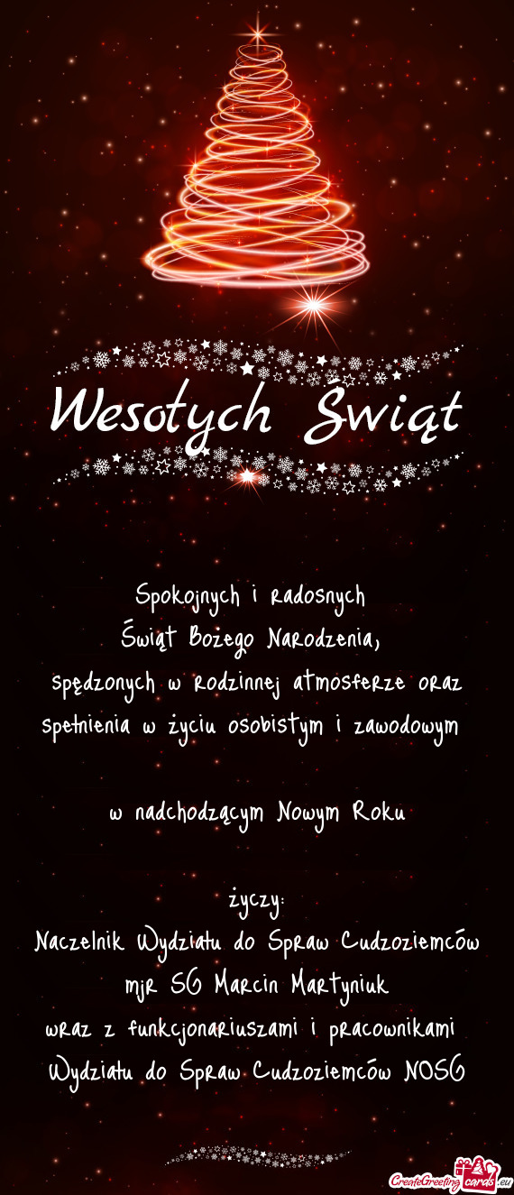 Naczelnik Wydziału do Spraw Cudzoziemców mjr SG Marcin Martyniuk wraz z funkcjonariuszami i pra