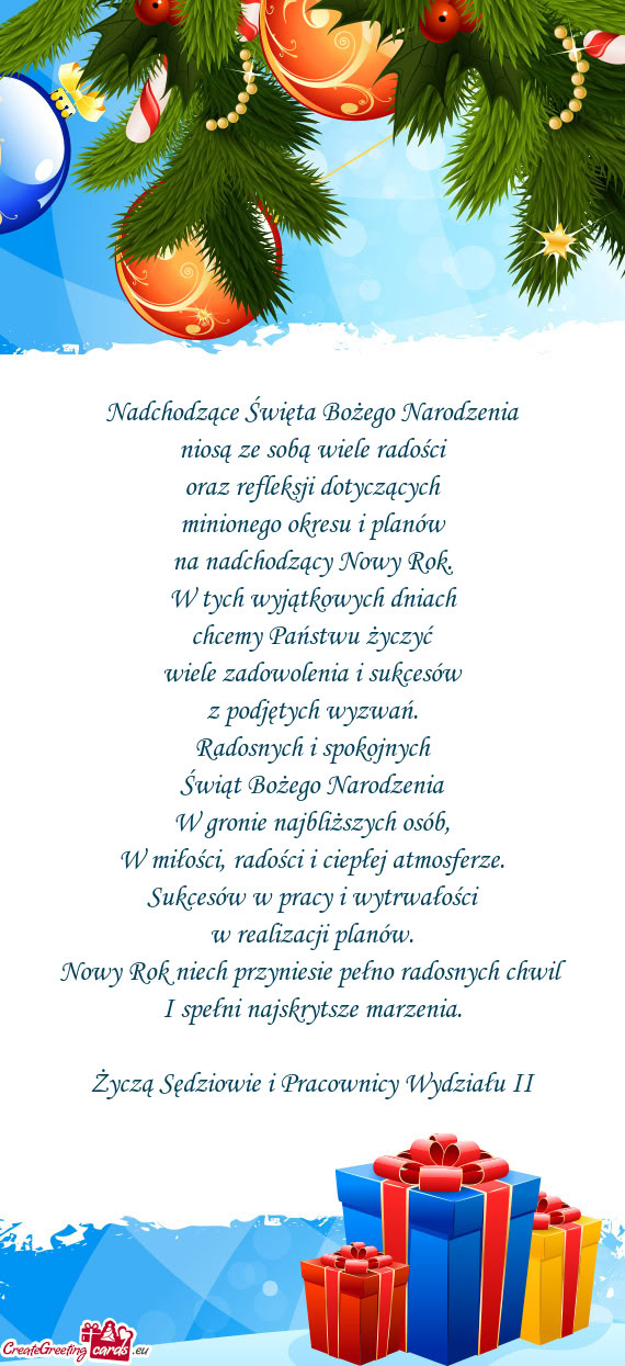 Nadchodzące Święta Bożego Narodzenia  niosą ze sobą wiele radości  oraz