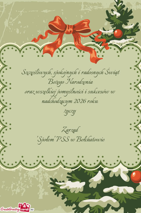 Nadchodzącym 2026 roku