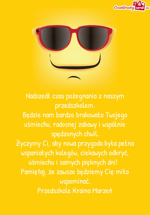 Nadszedł czas pożegnania z naszym przedszkolem