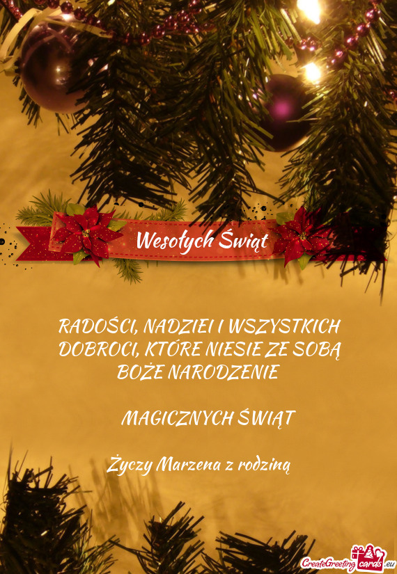 NADZIEI I WSZYSTKICH DOBROCI