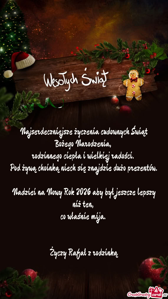 Nadziei na Nowy Rok 2026 aby był jeszcze lepszy niż ten