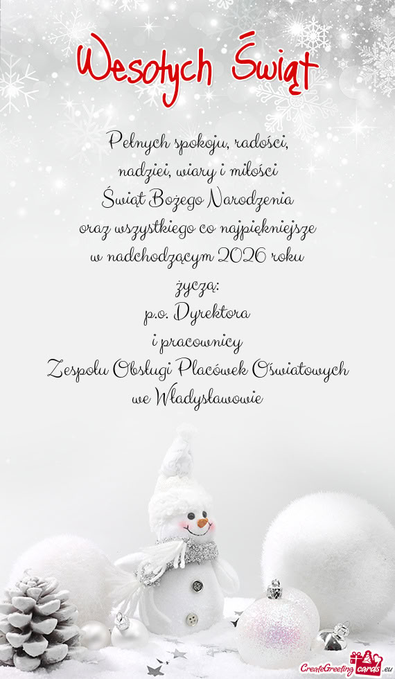 Nadziei, wiary i miłości