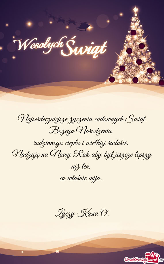 Nadzieję na Nowy Rok aby był jeszcze lepszy niż ten