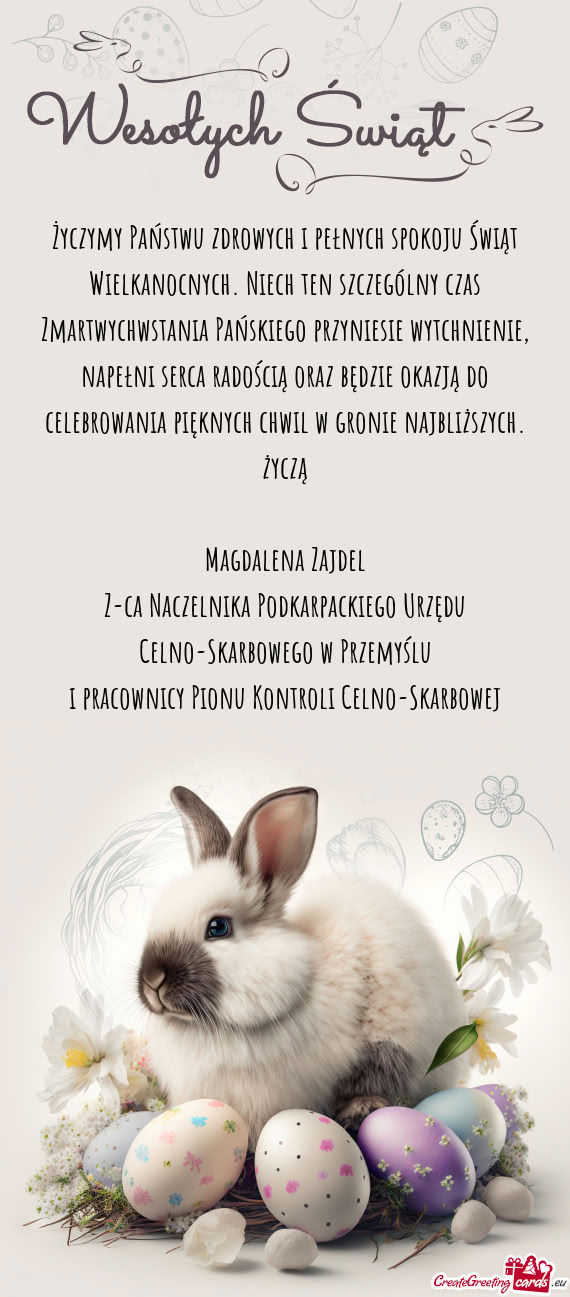 Najbliższych. życzą Magdalena