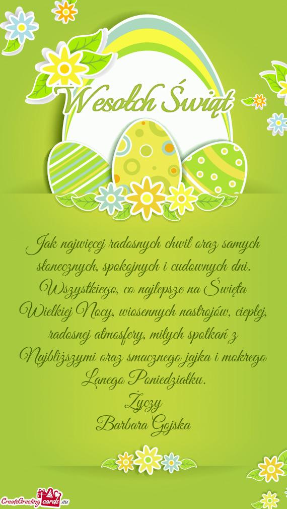 Najlepsze na Święta Wielkiej Nocy, wiosennych nastrojów, ciepłej, radosnej atmosfery, miłych s