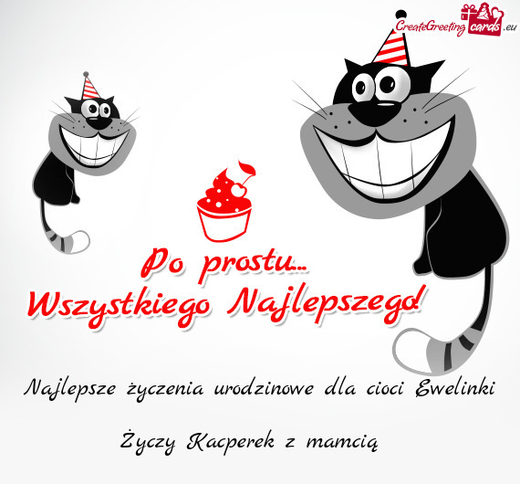 Najlepsze życzenia urodzinowe dla cioci Ewelinki 🥰