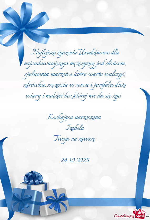 Najlepsze życzenia Urodzinowe dla najcudowniejszego mężczyzny pod słońcem, spełnienia marzeń