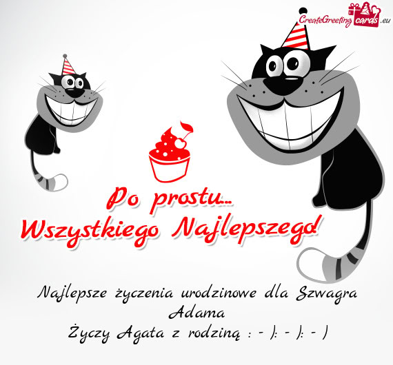 Najlepsze życzenia urodzinowe dla Szwagra Adama