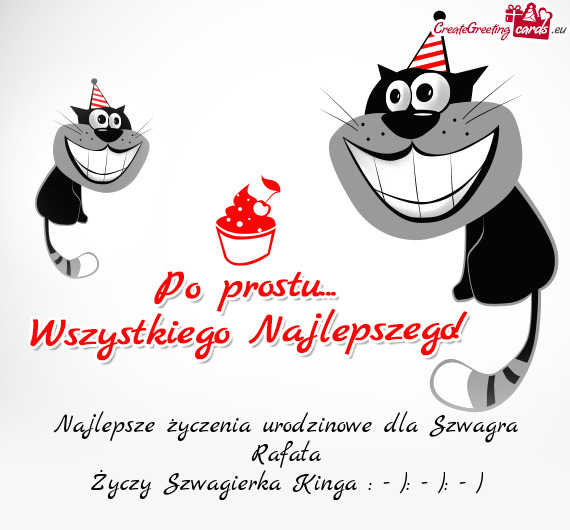 Najlepsze życzenia urodzinowe dla Szwagra Rafała