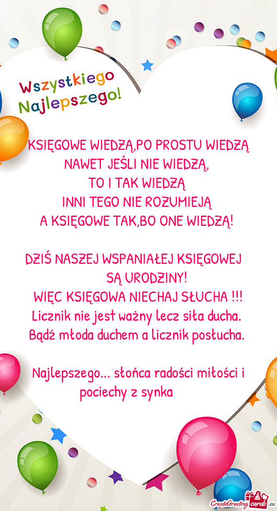 Najlepszego... słońca radości miłości i pociechy z synka 🤩🤩❣️❣️