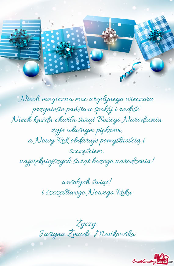 Najpiękniejszych świąt bożego narodzenia! wesołych świąt! i szczęśliwego Nowego Roku