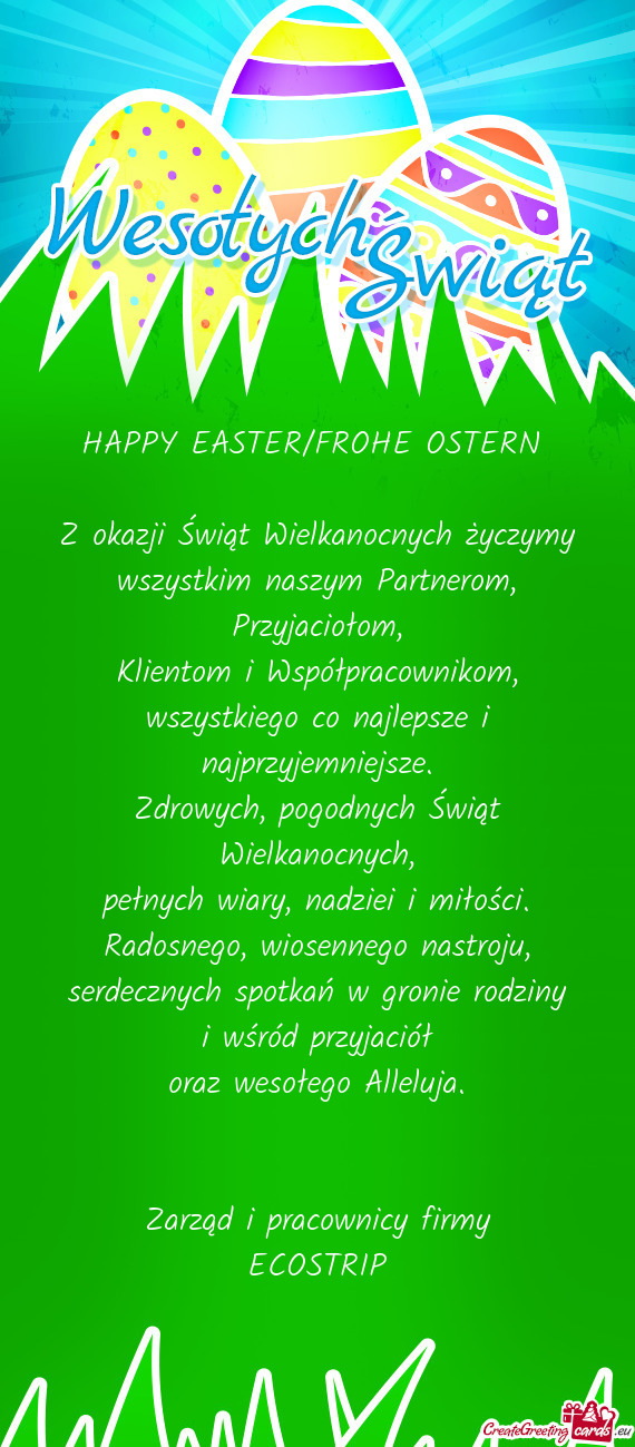 Najprzyjemniejsze. Zdrowych