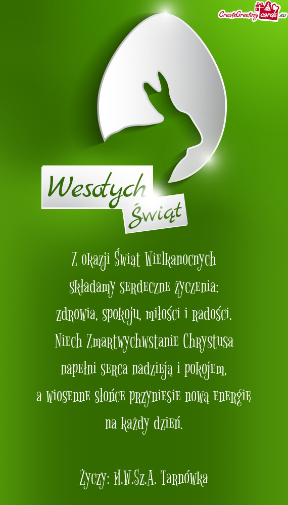 Napełni serca nadzieją i pokojem