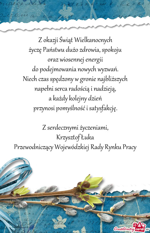 Napełni serca radością i nadzieją