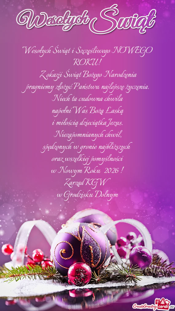 Napełni Was Bożą Łaską