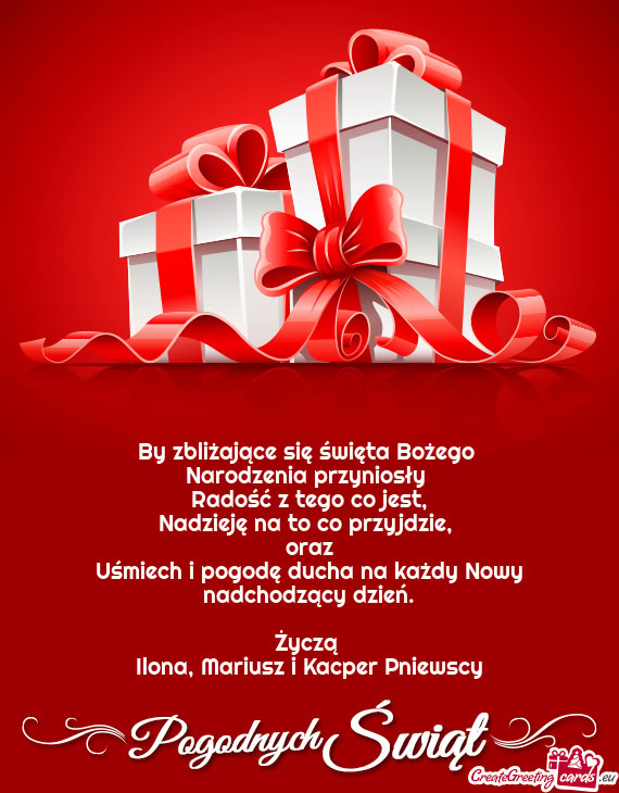 Narodzenia przyniosły