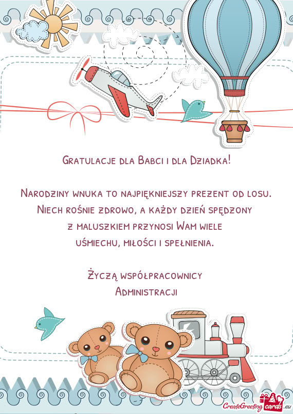 Narodziny wnuka to najpiękniejszy prezent od losu