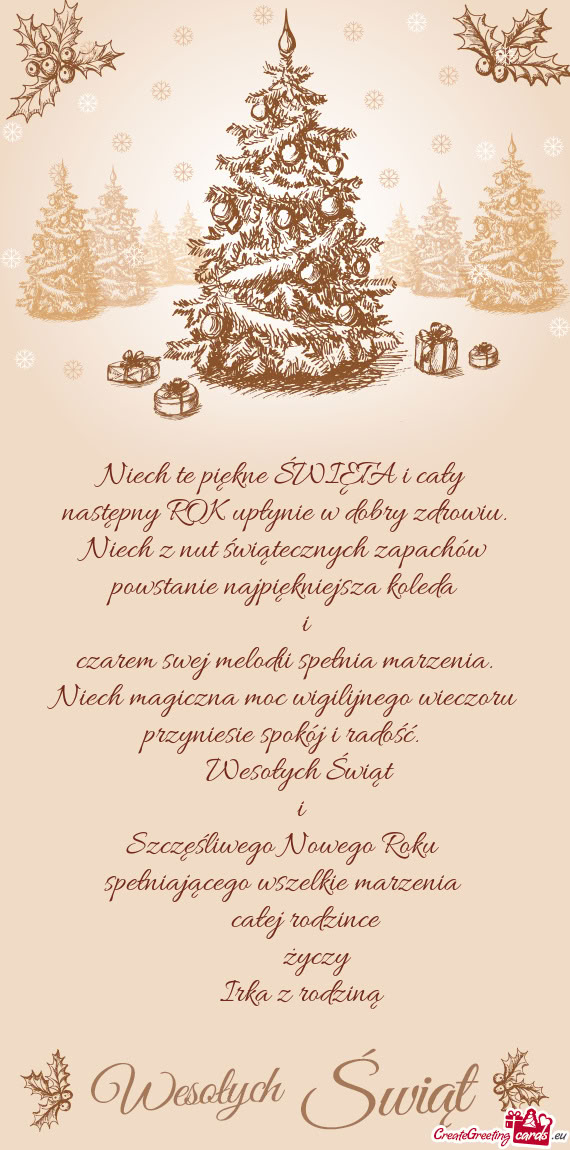 Następny ROK upłynie w dobry zdrowiu