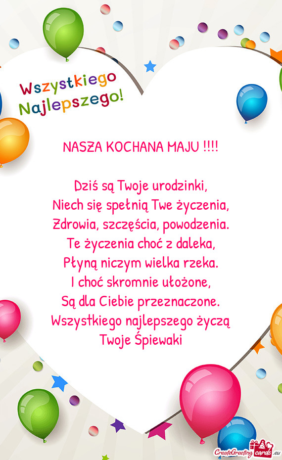 NASZA KOCHANA MAJU