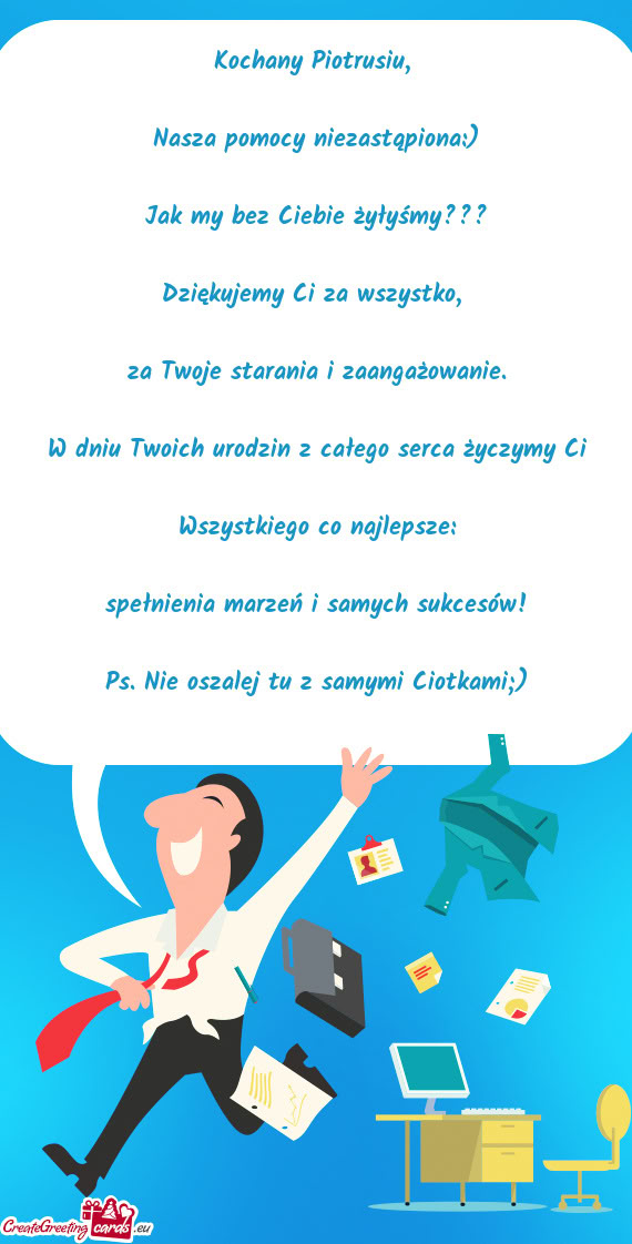 Nasza pomocy niezastąpiona:)
