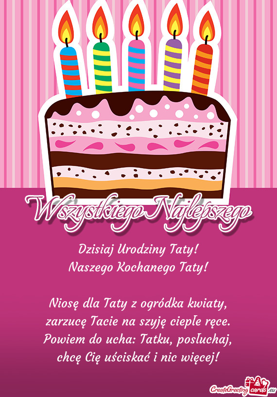 Naszego Kochanego Taty